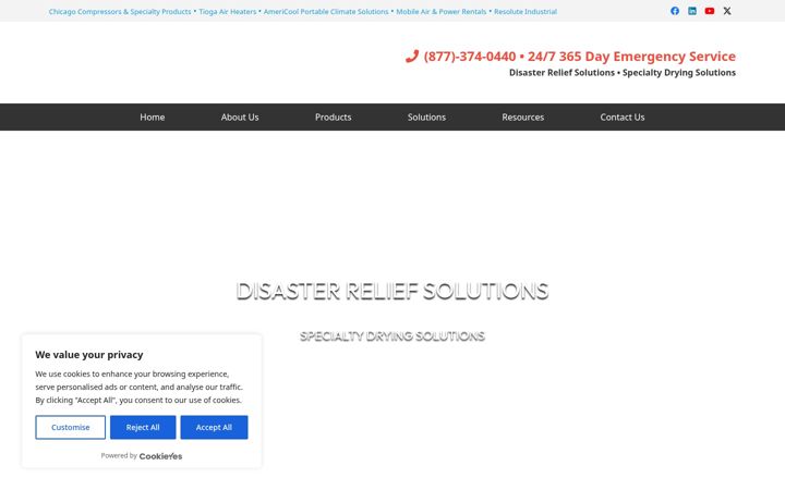 Screenshot of mobiledri.com