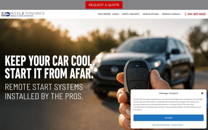 Screenshot of mobiledynamicsfl.com