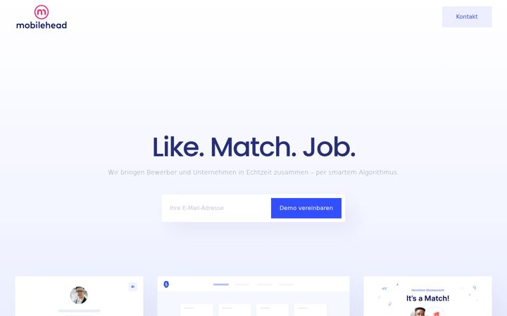 Screenshot of mobilehead.com
