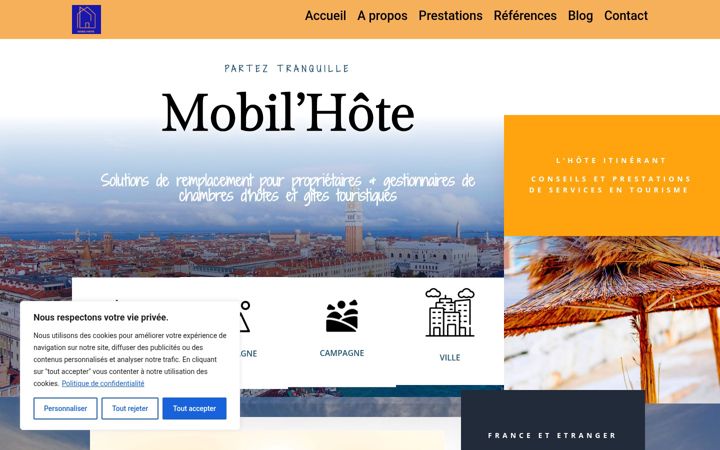 Screenshot of mobilehote.com