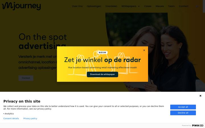 Screenshot of mobilejourney.com