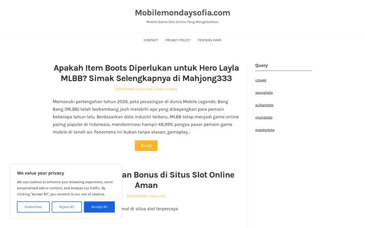 Screenshot of mobilemondaysofia.com