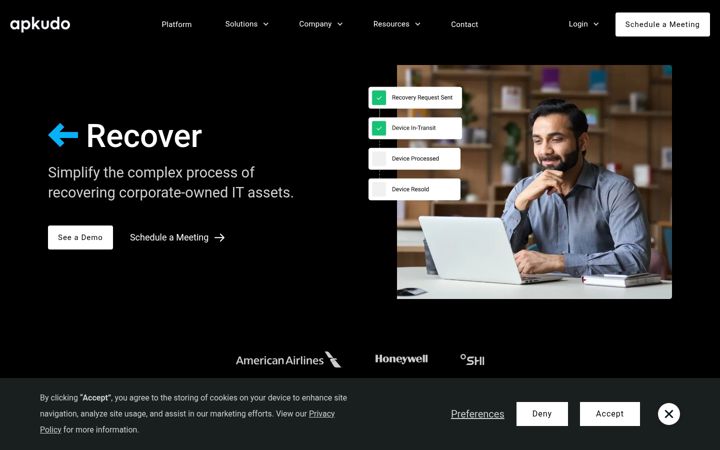 Screenshot of mobilerecell.com