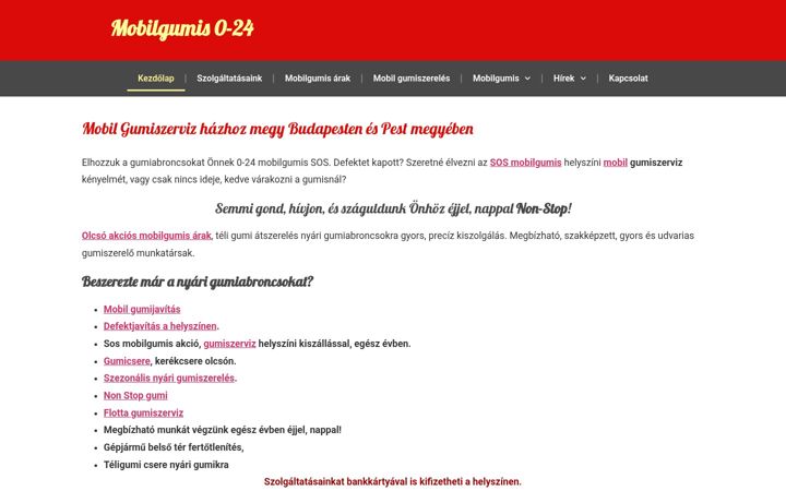 Screenshot of mobilgumis.com