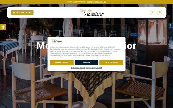 Screenshot of mobiliarioexterior.com