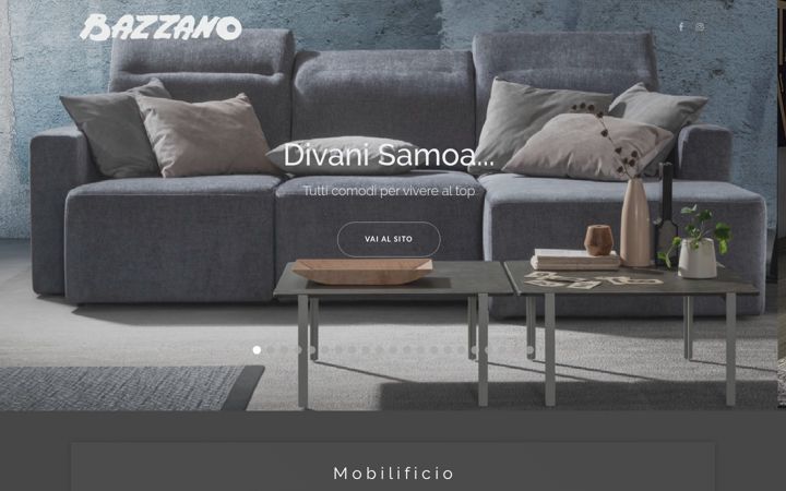 Screenshot of mobilibazzano.it