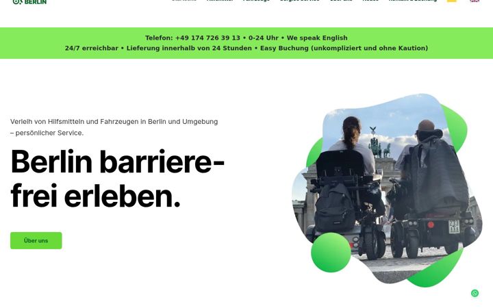 Screenshot of mobility-berlin.com