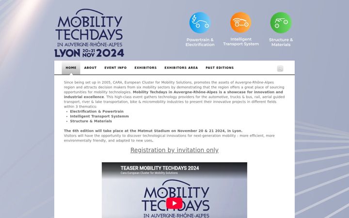 Screenshot of mobility-techdays.com