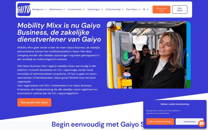 Screenshot of mobilitymixx.com