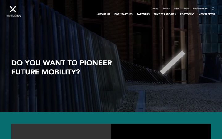 Screenshot of mobilityxlab.com