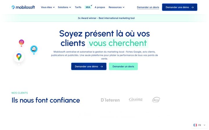 Screenshot of mobilosoft.com