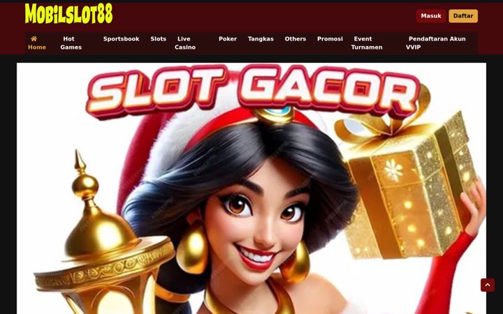 Screenshot of mobilslot88.com