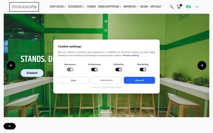 Screenshot of mobilsofa.com