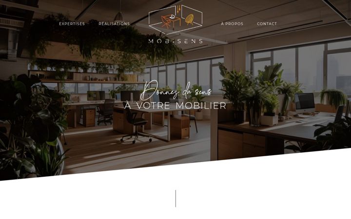 Screenshot of mobisens.fr