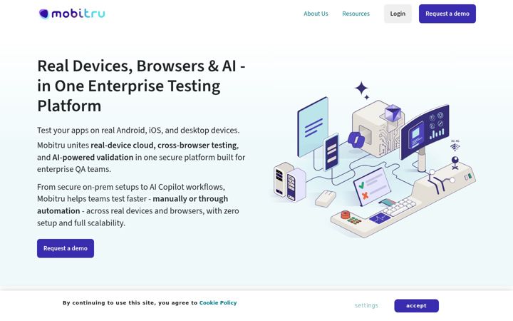 Screenshot of mobitru.com