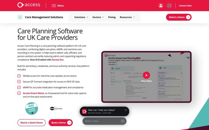 Screenshot of mobizio.com