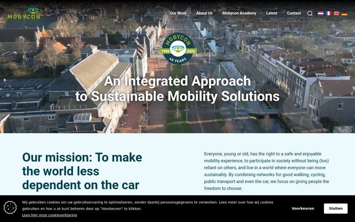 Screenshot of mobycon.com