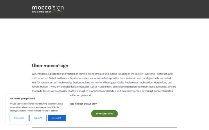 Screenshot of moccasign.com