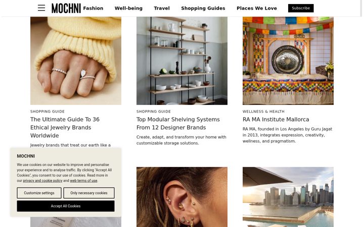 Screenshot of mochni.com