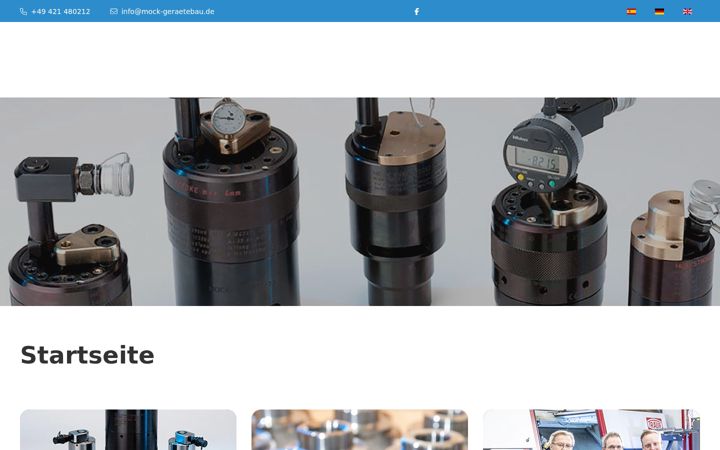 Screenshot of mock-geraetebau.com