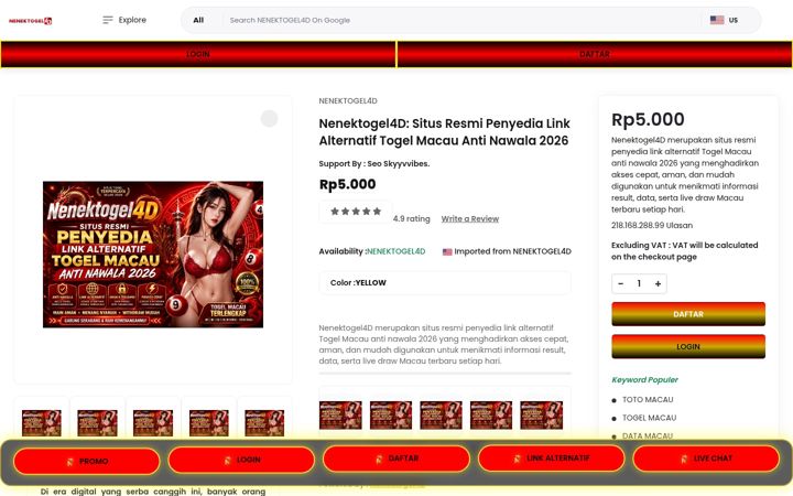 Screenshot of mockanapi.com