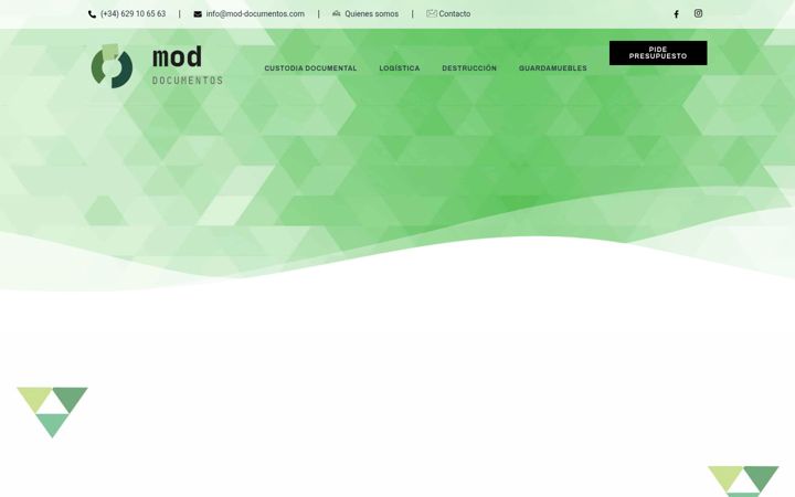Screenshot of mod-documentos.com