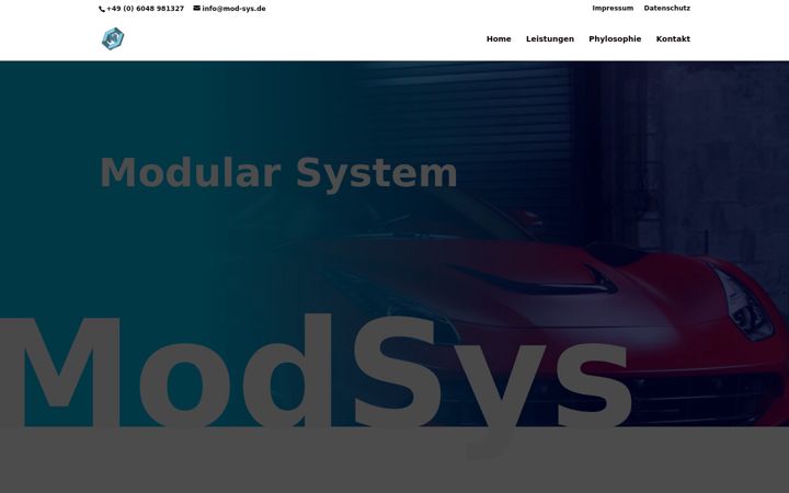 Screenshot of mod-sys.com