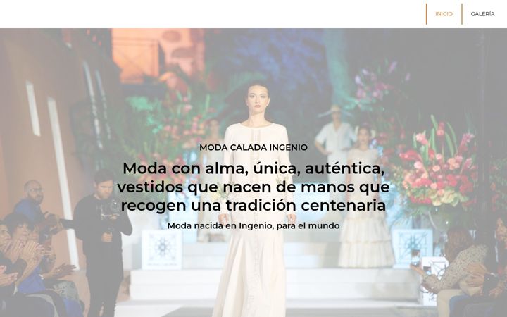 Screenshot of modacaladaingenio.com