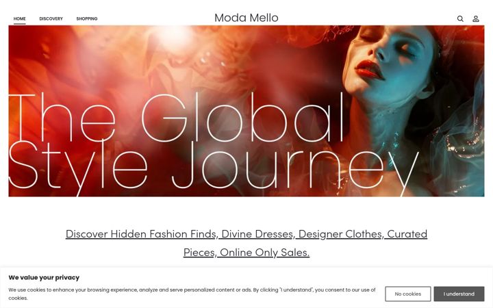 Screenshot of modamello.com