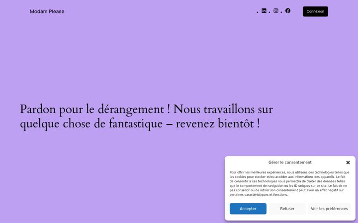 Screenshot of modamplease.com