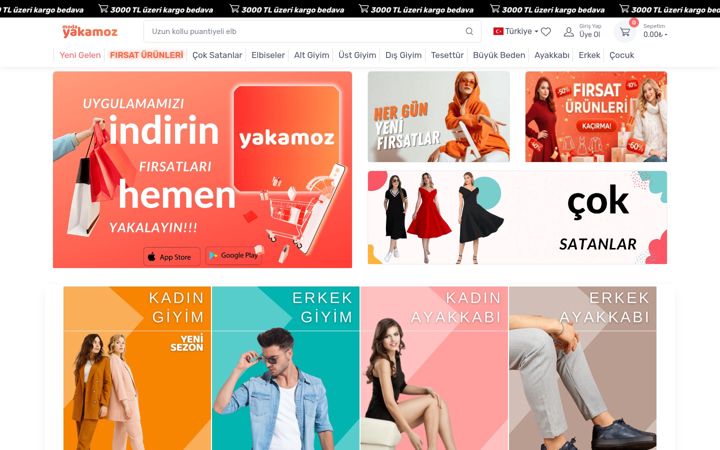 Screenshot of modayakamoz.com