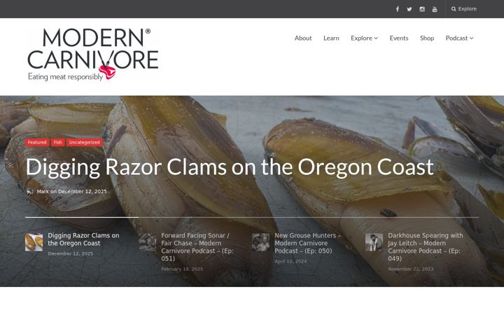 Screenshot of modcarn.com