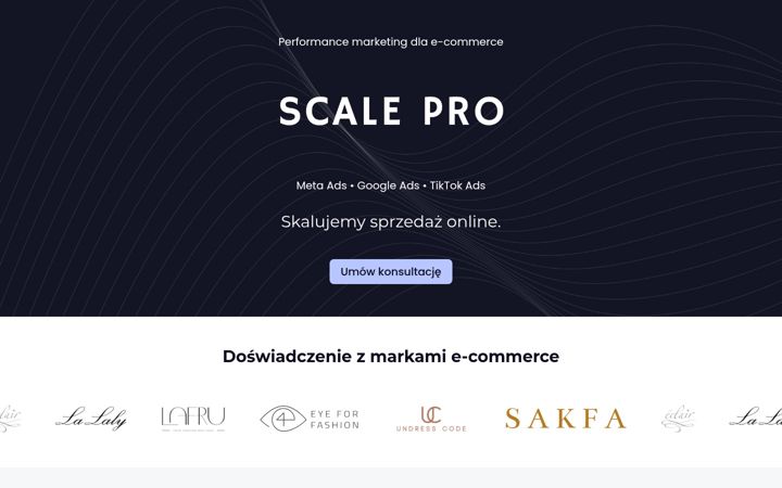 Screenshot ta' modecore.pl