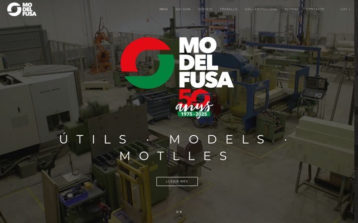 Screenshot of modelfusa.com