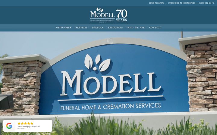 Screenshot of modelldarien.com