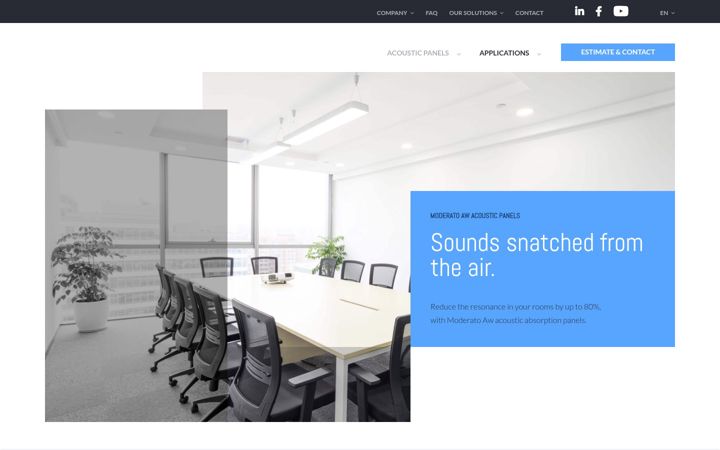 Screenshot of moderato-archi.com