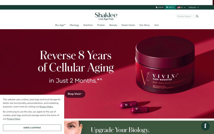 Screenshot of modere.com