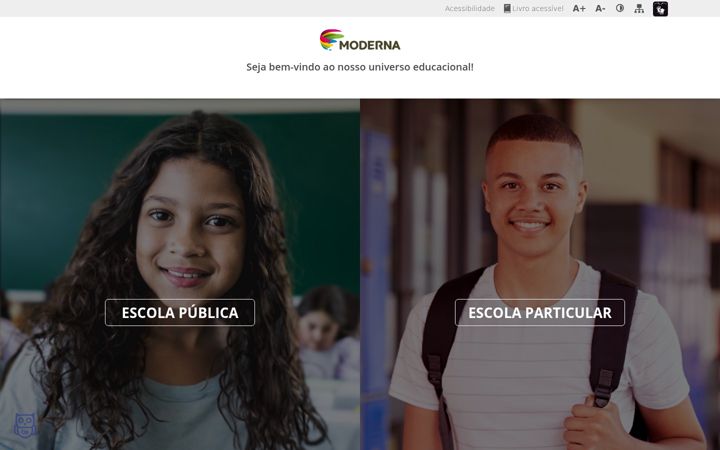 Screenshot of moderna.com.br