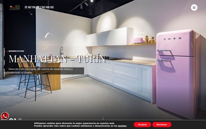 Screenshot von modernkitchen.es