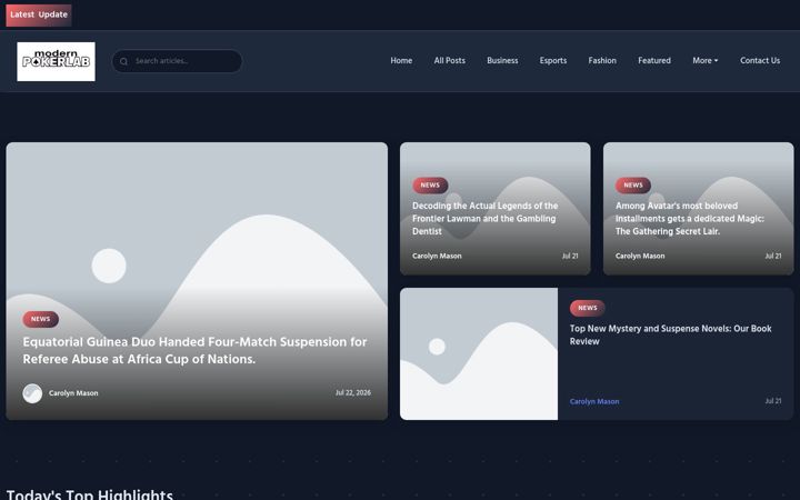 Screenshot of modernpokerlab.nl