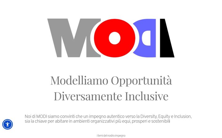 Screenshot του moditeam.it
