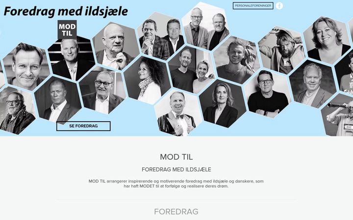 Kuvakaappaus sivustosta modtil.dk