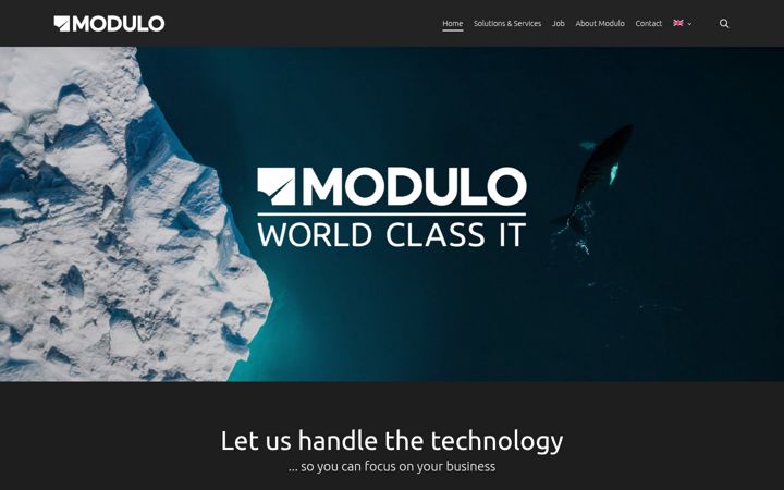 Screenshot of modulo.gl