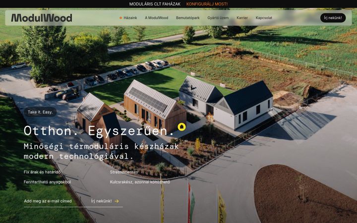 Screenshot of modulwood.hu