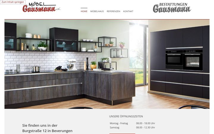 Screenshot of moebel-gausmann.de