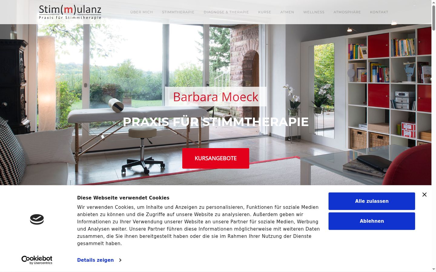 Screenshot tal-banner tal-kunsens muri qabel kwalunkwe interazzjoni