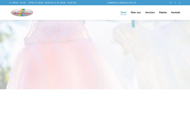 Screenshot of moehrenschlager-reinigung.de