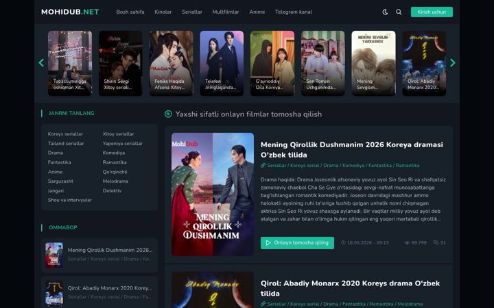 Screenshot of mohidub.net