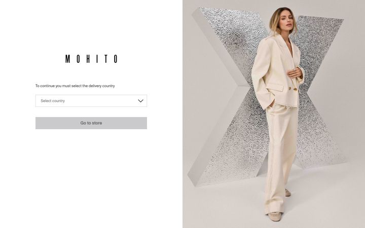 Screenshot ta' mohito.com