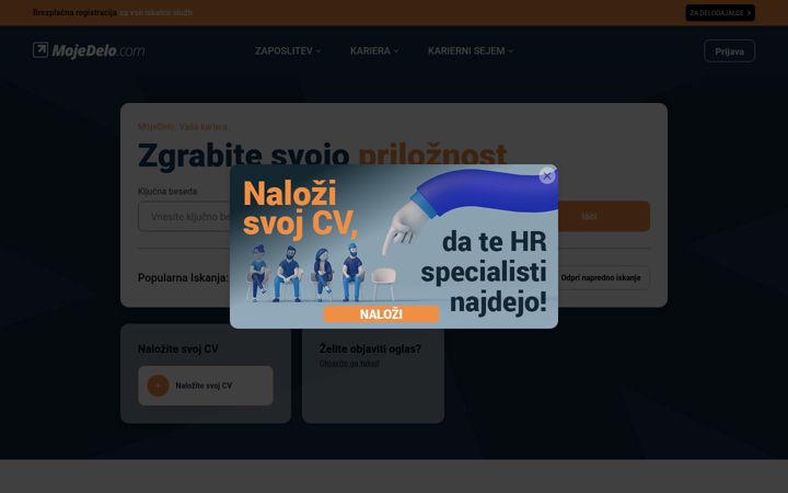 Screenshot di mojedelo.com